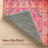 Contemporary Distressed Color Splash(Pink)