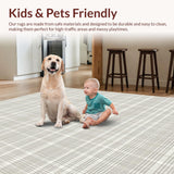 Trendy Neutral Tone Lattice Appeal(Beige)