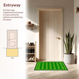 Charming Shamrock Motif Elegance(Green)