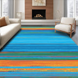 Whimsical Gradient Wave Motif(Blue)
