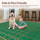 Luxe Black Trellis Aesthetic(Green)