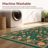 Stylish Textured Coastal Motif(Green)