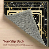 Contemporary Geometric Border Style(Black)