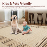 Luxurious Beige Trellis Motif(Beige)