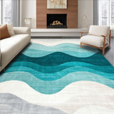 Elegant Subtle Toned Abstract Design(Blue)