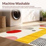 Contemporary Linear Patterned Appeal(Red)