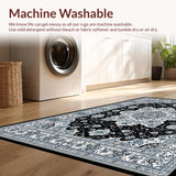 Elegant Vintage Medallion Motif(Black)