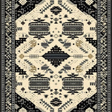 Ultra Soft Area Rug, Non Slip, Stain Resistant, Washable Area Rugs for Living Room, Bedroom, Boho Stylish Abstract Animal Print(Beige)
