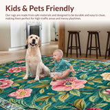 Chic Contemporary Floral Style(Green)