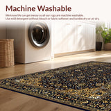 Elegant Dark Brown Botanical Motif(Black)