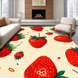 Charming Nature Themed Bath Accents(Red)