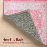 Cozy Light Pink Abstract Motif(Pink)