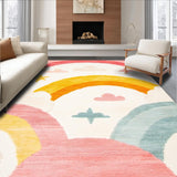 Joyful Multi Hued Geometric Theme(Pink)