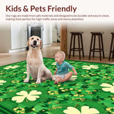 Festive Cheerful Shamrock Illustration(Green)