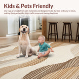 Vibrant Shapes Decorative(Beige)