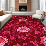 Bold Round Floral Fantasy(Red)