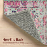 Luxe Distressed Lattice Elegance(Pink)