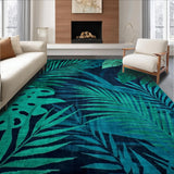 Coastal Vibrant Leafy Design(Blue)