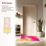 Fuzzy Multi Tone Dreamy Arrangement(Pink)