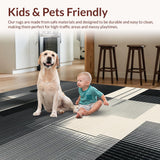 Contemporary Minimalist Tiled Motif(Black)