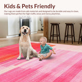 Elegant Abstract Floral Motif(Pink)