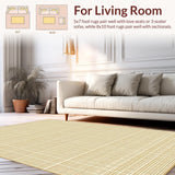 Stylish Lattice Geometry in Earth Tones(Beige)