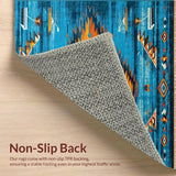 Eclectic Distressed Ethnic Appeal(Blue)