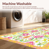 Delightful Bright Floral Composition(White)