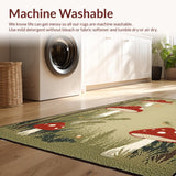 Delightful Greenery Themed Decorative(Beige)