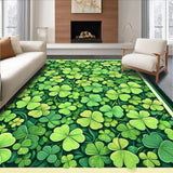 Lively Green Playful Motif(Green)