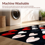 Elegant Heart Shaped Modern(Black)