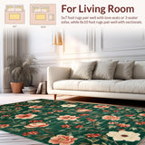 Charming Botanical Patterned Aesthetic(Green)