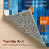 Playful Multi Hued Shapes(Blue)
