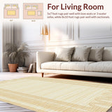 Inviting Braided Border Design(Beige)