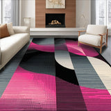 Ultra Soft Area Rug, Non Slip, Stain Resistant, Washable Area Rugs for Living Room, Bedroom, Striking Modernist Geometric Appeal(Gray)
