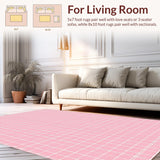 Elegant Cozy Checkerboard Aesthetic(Pink)