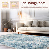 Contemporary Floral Symmetry Concept(Blue)