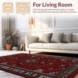 Elegant Symmetrical Geometric Arrangement(Red)