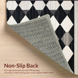 Contemporary Black Checkered Style(Black)