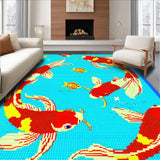 Bright Cartoon Oceanic Scene(Blue)