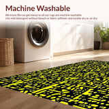 Unique Artistic Statement Mat(Black)