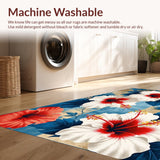 Elegant Contemporary Floral Fusion(White)