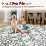 Rustic Earthy Trellis(Gray)