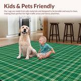 Chic Checkerboard Vintage Appeal(Green)