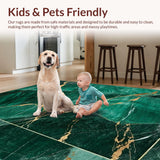 Chic Emerald Swirl Design(Green)