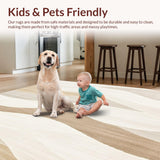 Inspired Geometric Wave Print Premium Neutral Area(Beige)