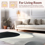 Chic Black and White Motif(Black)