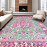 Vibrant Patterned Ogee Elegance(Green)