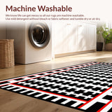 Elegant Contemporary Tic Tac Toe Design(Black)