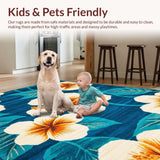 Dynamic Tropical Leaf(Blue)